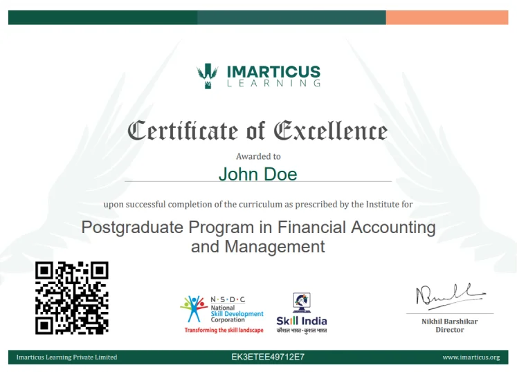 Certificate - Certified Investment Banking Operations Professional Program
