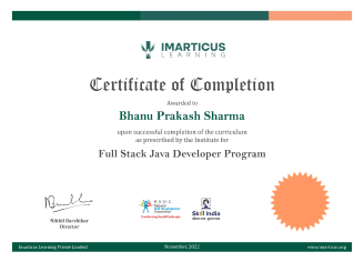 Full Stack Developer Pro Certificate